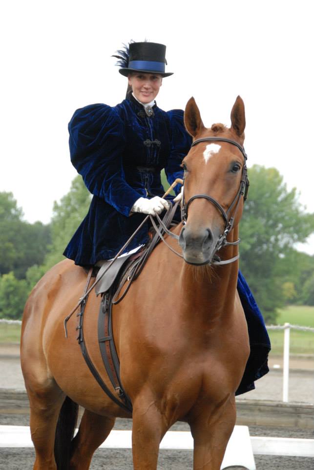 Original c.1880s Victorian Riding Habit in Blue Velvet | Helen Hollick | Philippa Jane Keyworth