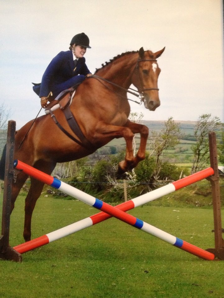 Jumping Riding Aside or Side Saddle | Helen Rollick | Philippa Jane Keyworth